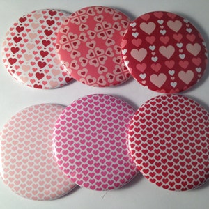 Hearts Pocket Mirrors