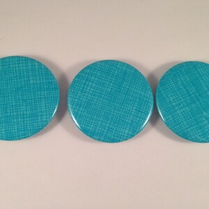 Teal Fabric Bottle Openers