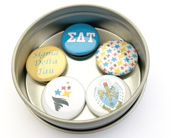 Sigma Delta Tau 5 Magnet Set