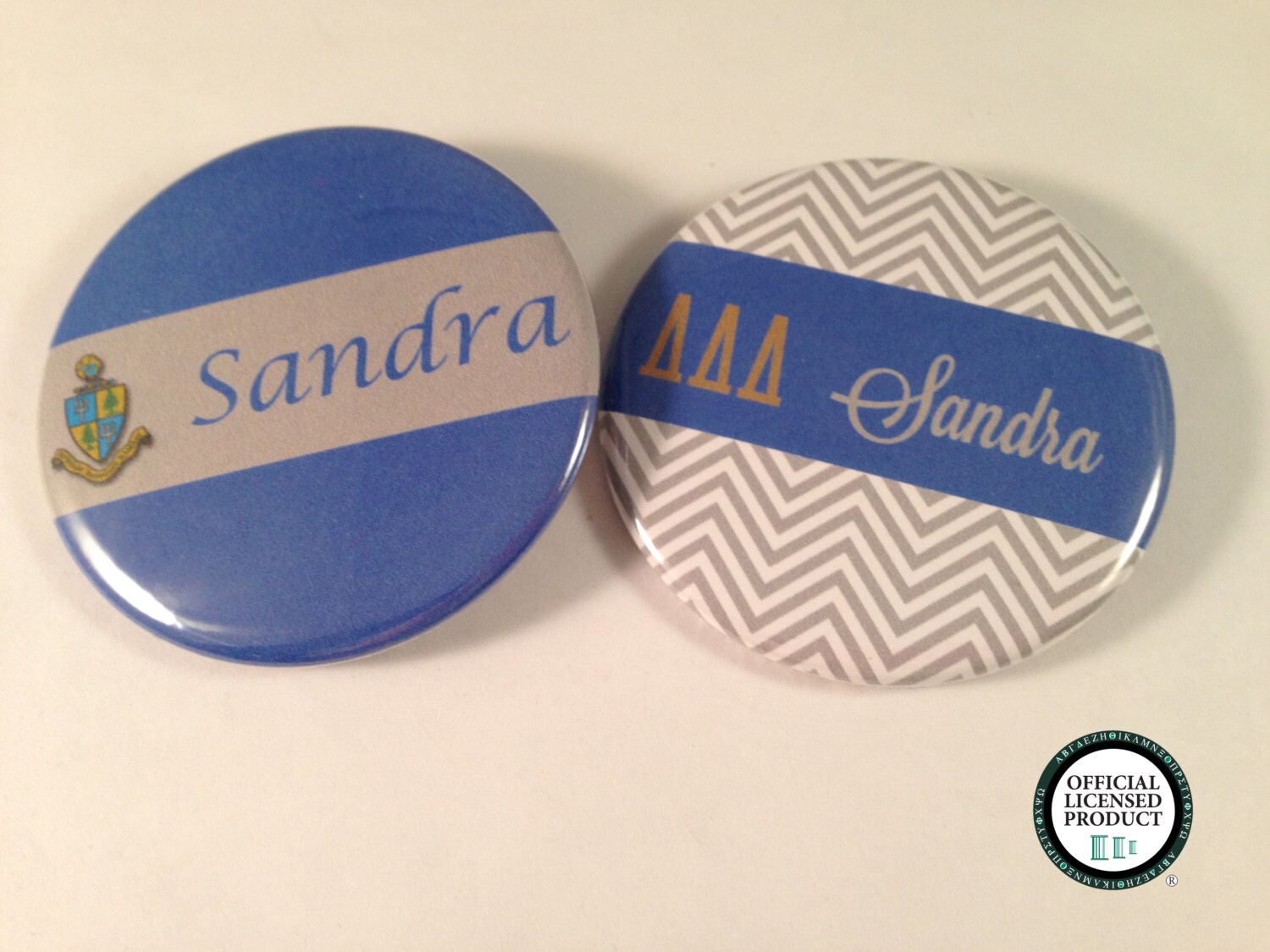 25 Delta Delta Delta  Name Tags