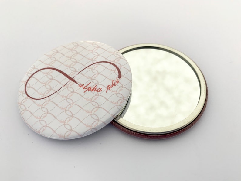 Alpha Phi Pocket Mirrors and Pins Etsy