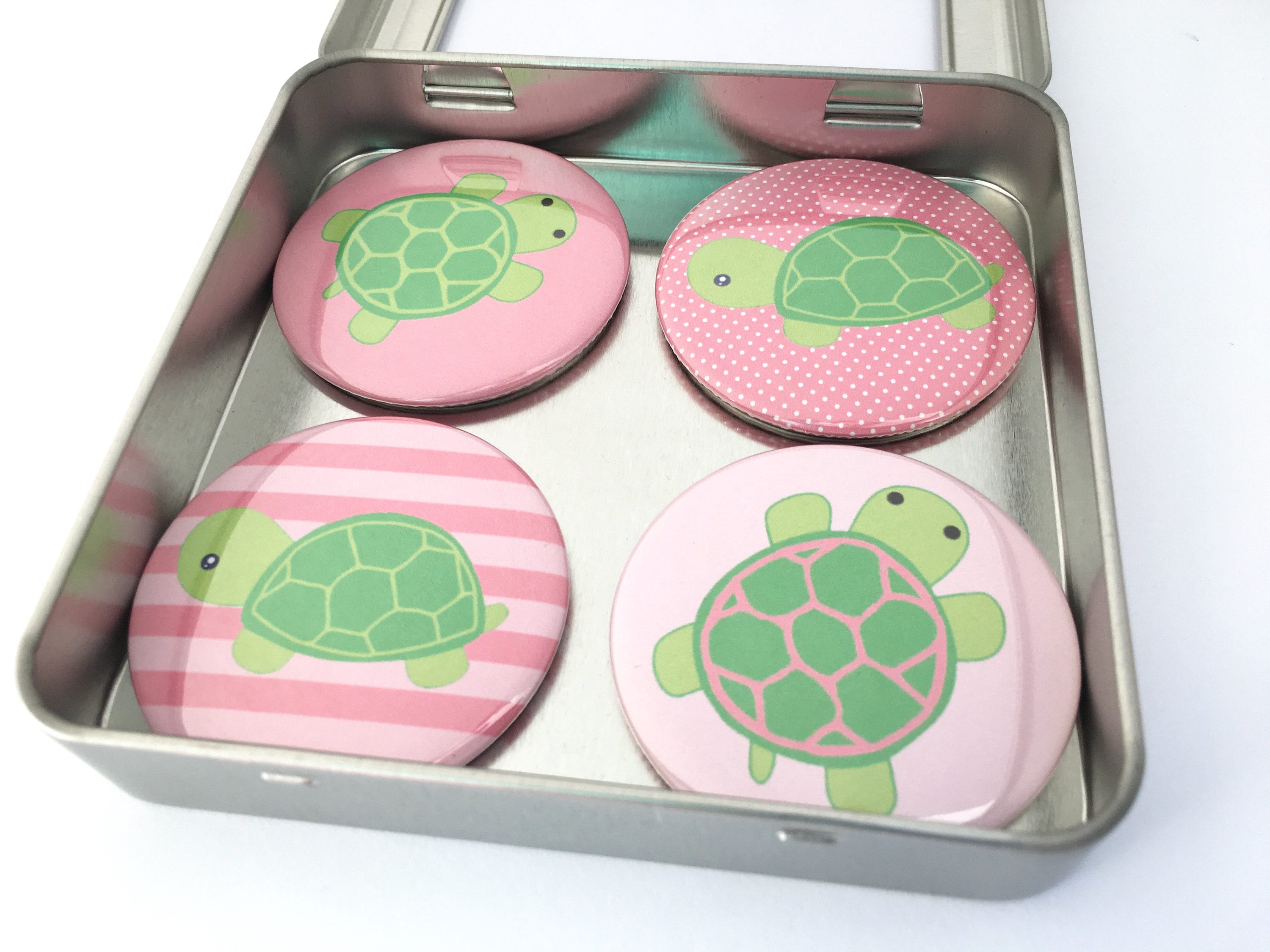 Turtle Races With Magnets Turtle Magnet Set, Can Be Customized - Etsy