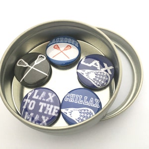 Lacrosse  Magnet Set