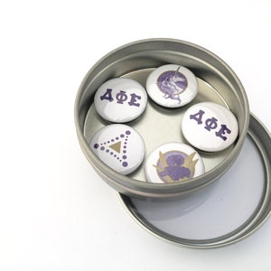 Delta Phi Epsilon Magnet Set, gifts for delta phi epsilon
