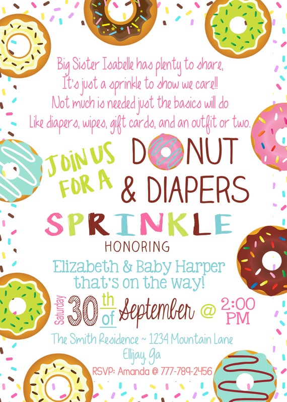 Diaper sprinkle sales