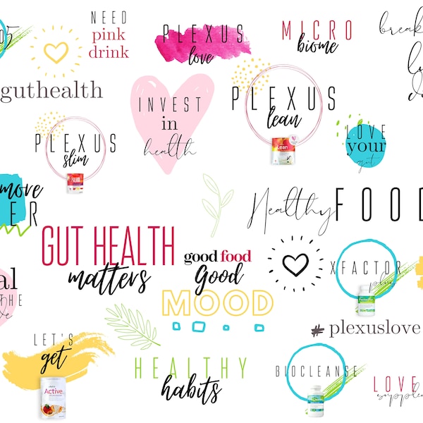 Plexus Gut Health Insta Story Stickers