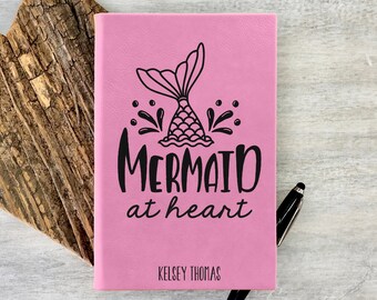 Journal, Teen Journal, Mermaid, Mermaids, Mermaid at Heart, Diary, Journal for Kids, Gift for Kids, Gift for Teens--41042-LJ05-047