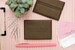 Hard Dark Brown Business Card Holder, Leatherette Card Holder Personalized, Business Owner Gifts, First day Of Job Gift  --32002-BC01-108 