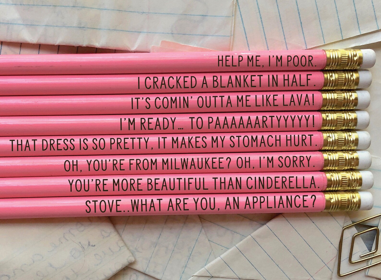Pencils Engraved Pencils Funny Pencils School Supplies Etsy