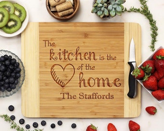 Personalized Cutting Board, Custom Cutting Board,  Cutting Board, Kitchen decor, Farmhouse decor, Housewarming, Farmhouse--21013-CUTB-001