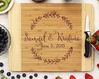 Personalized Cutting Board, Custom Cutting Board, Cutting Board, Wedding gift,  Anniversary present, Personalized gift  --21050-CUTB-001