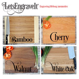 Personalized Cutting Board, Custom Cutting Board, Engraved Cutting Board, Housewarming gift, Cabin decor, Hostess gift 21064-CUTB-001 image 2