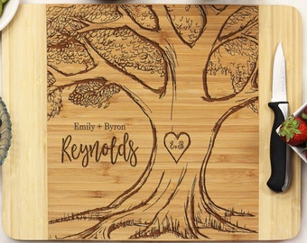 Customized Cutting Board, Personalized Cutting Board, Cutting Board, Custom Wedding Gift, Personalized gift, Hostess gift --21256-CUTB-001