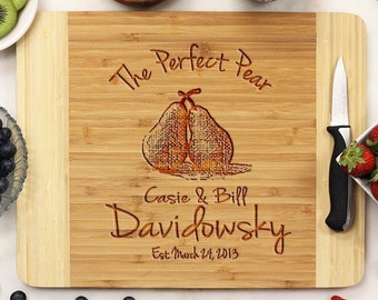 Personalized Cutting Board, Custom Cutting Board, Engraved Cutting Board, Cutting board, Wedding shower gift, hostess gift --21073-CUTB-001