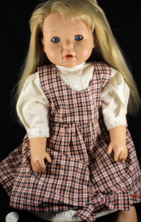 doll with blonde hair