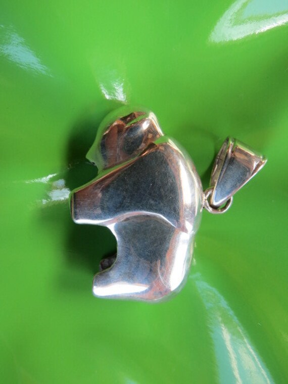 Navajo Buffalo Pendant