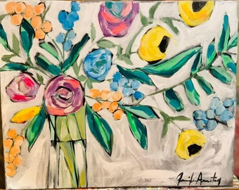 花の絵画 518 - Etsy 日本