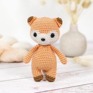 Crochet Fox Amigurumi Pattern – Beginner Friendly Soft Toy Tutorial (PDF in English)