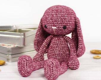 Crochet Bunny Pattern - Amigurumi Rabbit Crochet Pattern and Tutorial with Step-by-Step Photos