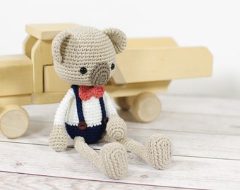 Koala Bear Crochet Pattern - Amigurumi Teddy Bear Pattern and Tutorial - DIY Crochet Gift