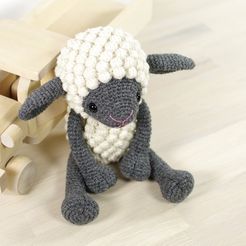 Sheep Crochet Pattern Amigurumi Lamb Crochet Pattern and Tutorial with Photos image 5