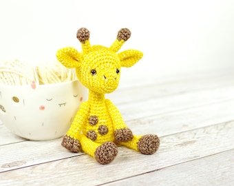 Giraffe Crochet Pattern - PDF Amigurumi Pattern and Tutorial with Photos