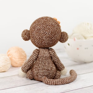 Amigurumi Monkey Crochet Pattern Cute Monkey Pattern and Tutorial with Photos image 3