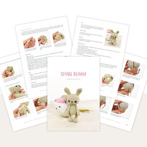 Small Bunny Crochet Pattern - Amigurumi Rabbit Tutorial With Step-by ...