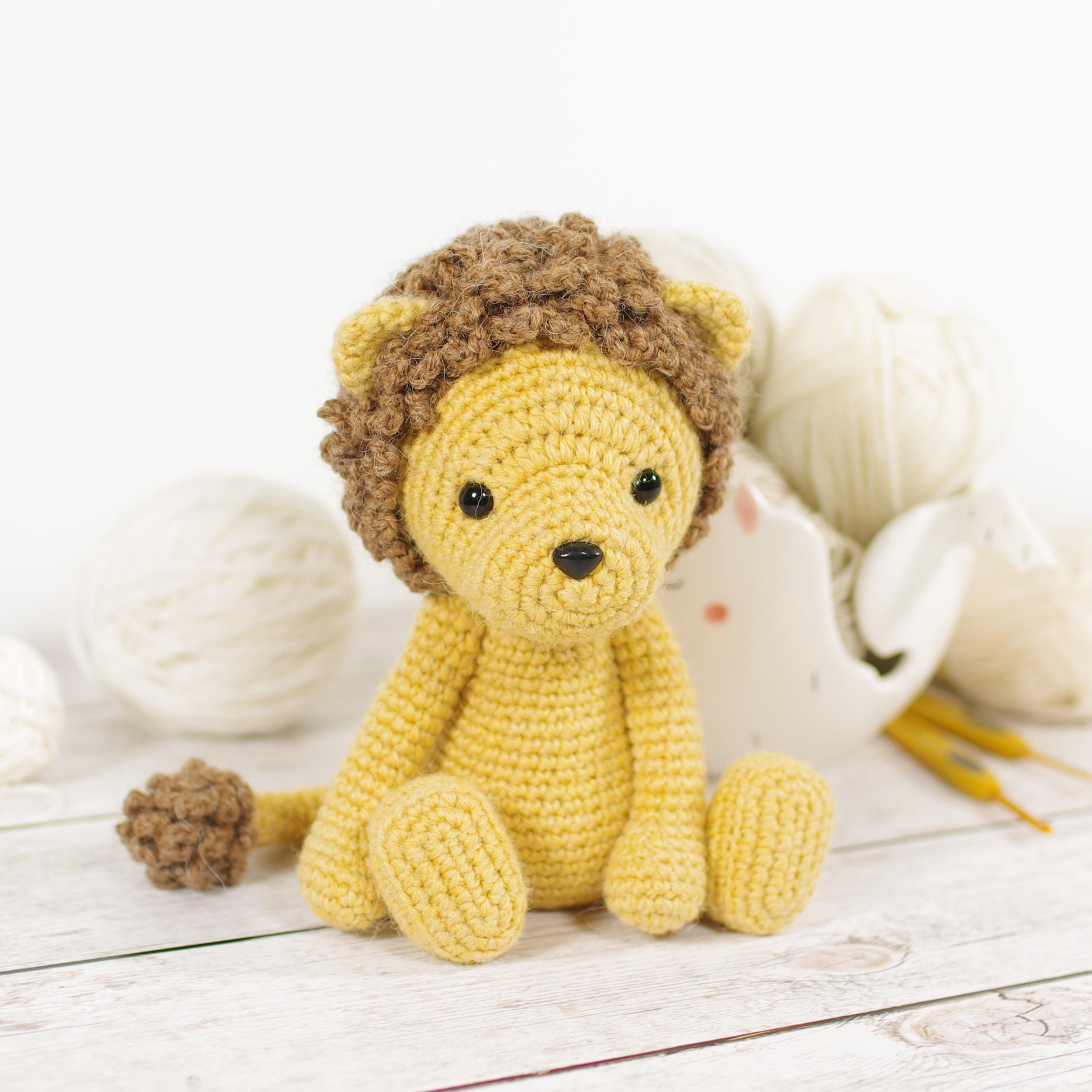 39 Lion Crochet Patterns to Stitch for Nurseries, Gifts, and Safari-Inspired Decor 21 Crochet Lion Amigurumi