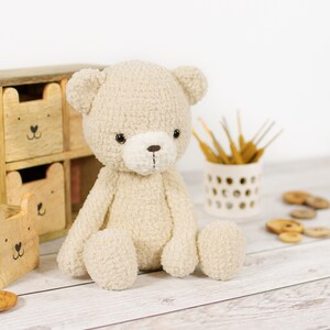 Amigurumi Teddy Bear Crochet Pattern - Beginner-Friendly DIY Stuffed Animal Tutorial image 8