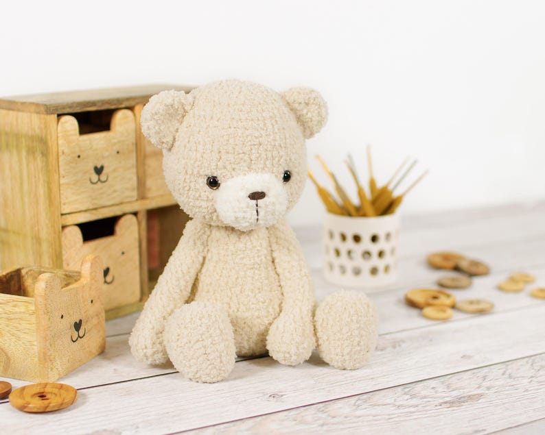 Amigurumi Teddy Bear Crochet Pattern - Beginner-Friendly DIY Stuffed Animal Tutorial image 8