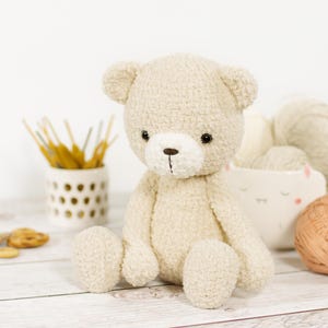 Amigurumi Teddy Bear Crochet Pattern - Beginner-Friendly DIY Stuffed Animal Tutorial image 6