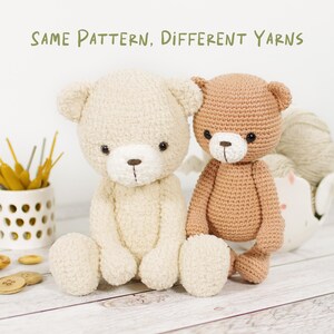Amigurumi Teddy Bear Crochet Pattern - Beginner-Friendly DIY Stuffed Animal Tutorial image 5
