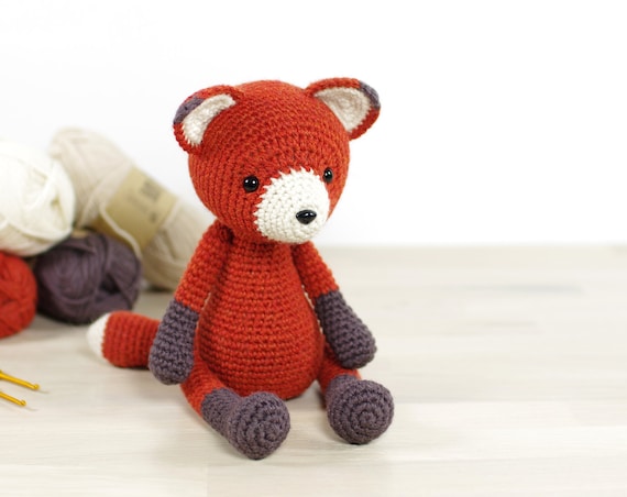 Fox Crochet Pattern - Amigurumi Pattern and Tutorial - DIY Stuffed Animal
