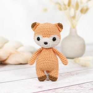 Crochet Fox Pattern - Cute Amigurumi Animal Pattern and Tutorial