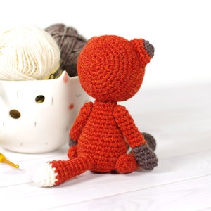 Crochet Fox Pattern Amigurumi Crochet Pattern with Step-by-Step Photos PDF in English image 2