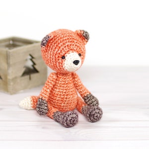 Crochet Fox Pattern Amigurumi Crochet Pattern with Step-by-Step Photos PDF in English image 5