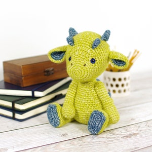 Dragon Crochet Pattern - DIY Amigurumi Tutorial with Step-By-Step Photos