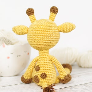 Giraffe Crochet Pattern Amigurumi Giraffe Pattern and Tutorial with Photos DIY Crochet Toy 画像 6