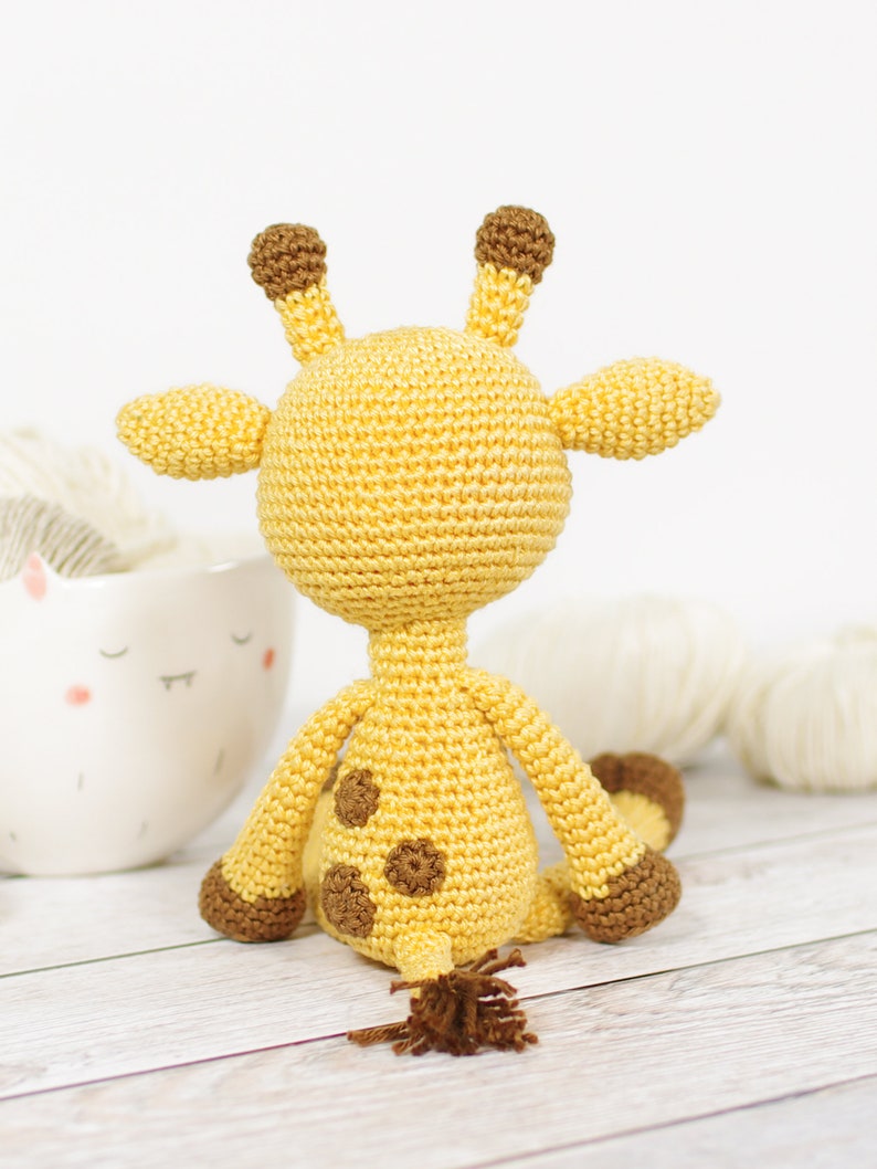 Giraffe Crochet Pattern Amigurumi Giraffe Pattern and Tutorial with Photos DIY Crochet Toy image 6