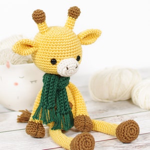 Giraffe Crochet Pattern Amigurumi Giraffe Pattern and Tutorial with Photos DIY Crochet Toy 画像 4