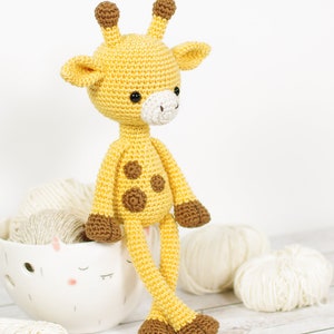 Giraffe Crochet Pattern Amigurumi Giraffe Pattern and Tutorial with Photos DIY Crochet Toy 画像 7