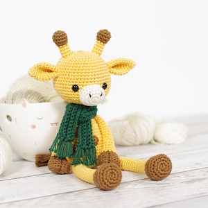 Giraffe Crochet Pattern Amigurumi Giraffe Pattern and Tutorial with Photos DIY Crochet Toy 画像 2