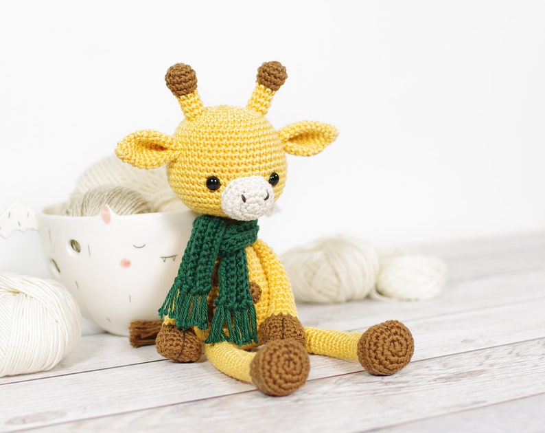 Giraffe Crochet Pattern Amigurumi Giraffe Pattern and Tutorial with Photos DIY Crochet Toy 画像 2