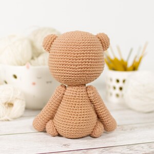 Amigurumi Teddy Bear Crochet Pattern - Beginner-Friendly DIY Stuffed Animal Tutorial image 4