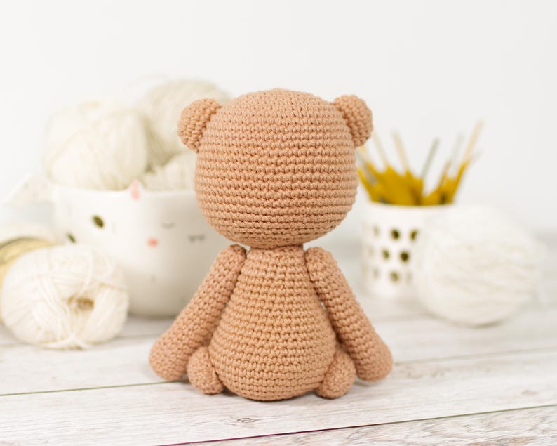 Amigurumi Teddy Bear Crochet Pattern - Beginner-Friendly DIY Stuffed Animal Tutorial image 4