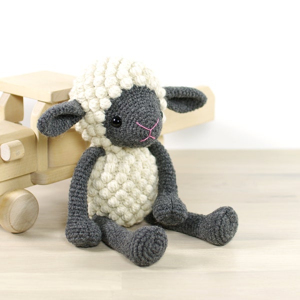 Sheep Crochet Pattern - Amigurumi Lamb Crochet Pattern and Tutorial with Photos
