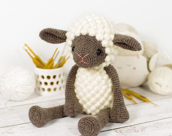 Amigurumi Sheep Crochet Pattern - Crochet Lamb Pattern and Tutorial with Step-by-Step Photos