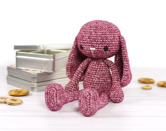 Crochet Bunny Pattern - Amigurumi Rabbit Crochet Pattern and Tutorial with Step-by-Step Photos