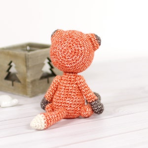 Crochet Fox Pattern Amigurumi Crochet Pattern with Step-by-Step Photos PDF in English image 6